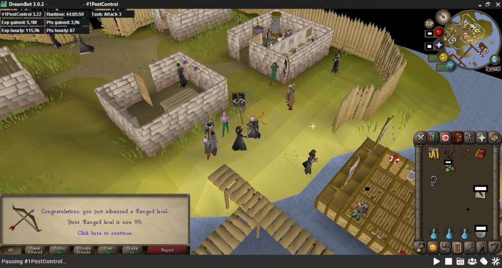 lecture It's lucky that Chair DB3] # Pest Control [ACTIVE SUPPORT] [44 HOUR PROGGY] [ALL BOATS] [SPECIAL  ATTACKS] [INTELLIGENT COMBAT & PRAYER] - Premium - DreamBot - Runescape OSRS  Botting