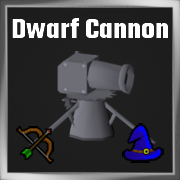 Gains Dwarf Cannon